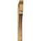Ekena Millwork Merced Slat Rough Sawn Outlooker, Western Red Cedar, 6"W x 48"D x 48"H OUT06X48X48MRC06RWR - alternate 4